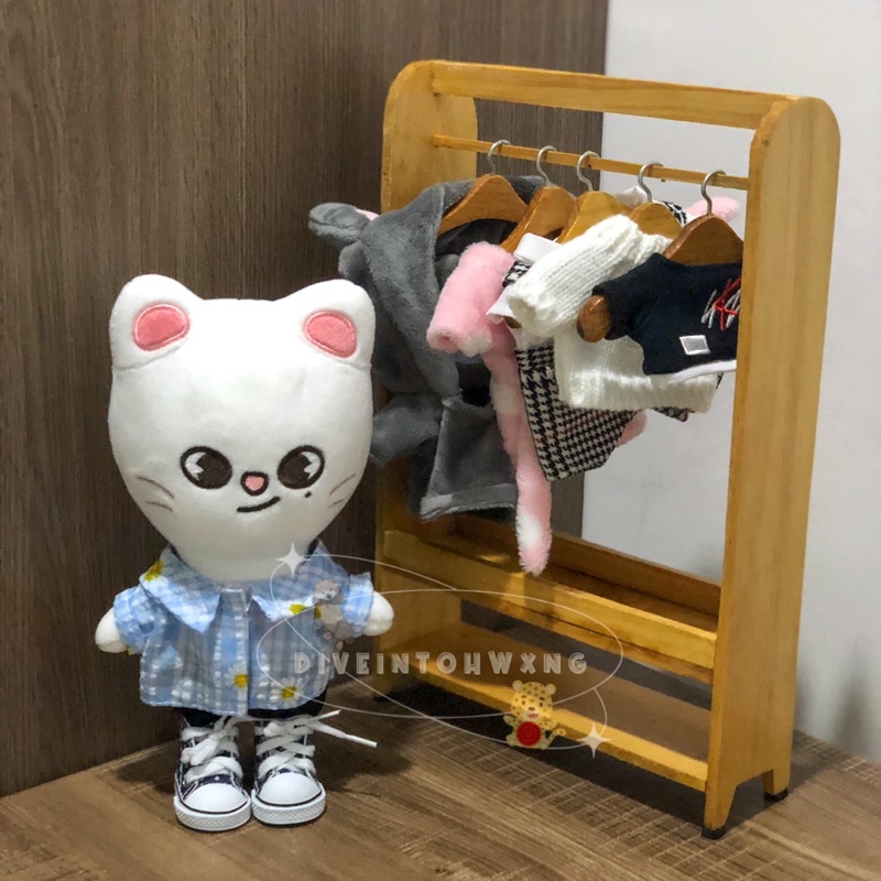 [PRELOVED] CUPBOARDS COREA CLOSET KPOP Doll Boneka 15cm 20cm Wardrobe Lemari Cabinet Rak Baju Clothe