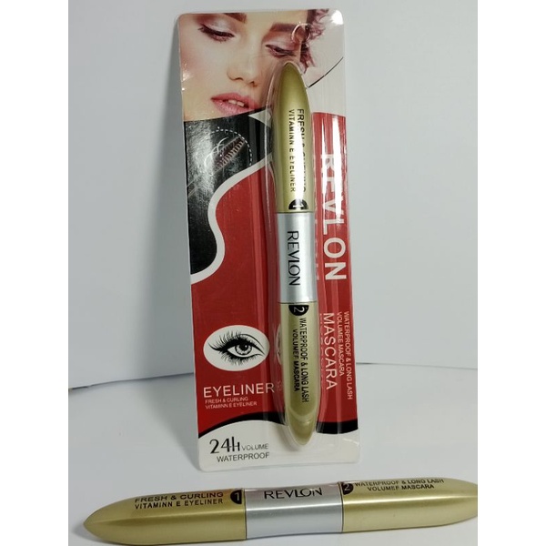 [COD] MASCARA &amp; EYELINER 2IN1 REVLON
