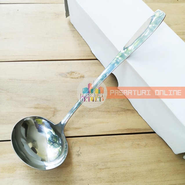 SENDOK SAYUR OVAL XA90 / Stainless Steel Soup Spoon / Centong Sop / Kedaung KIG Group