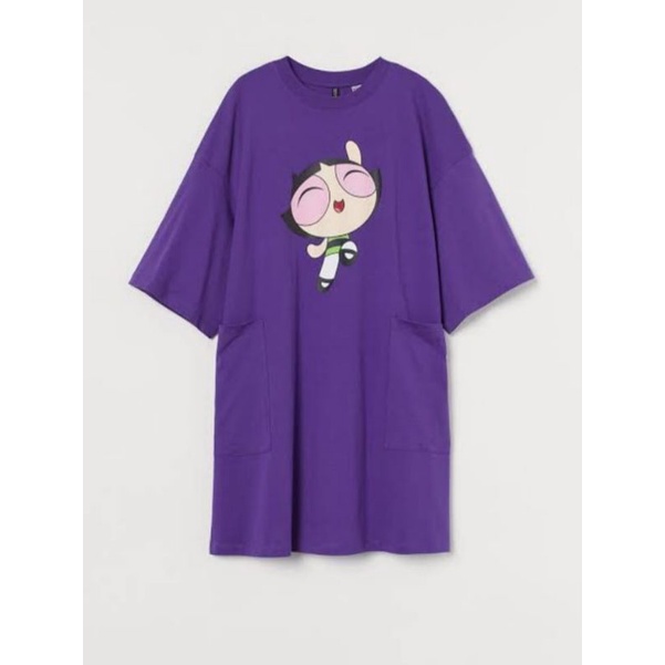 H*M Powerpuff Girls Print Dress