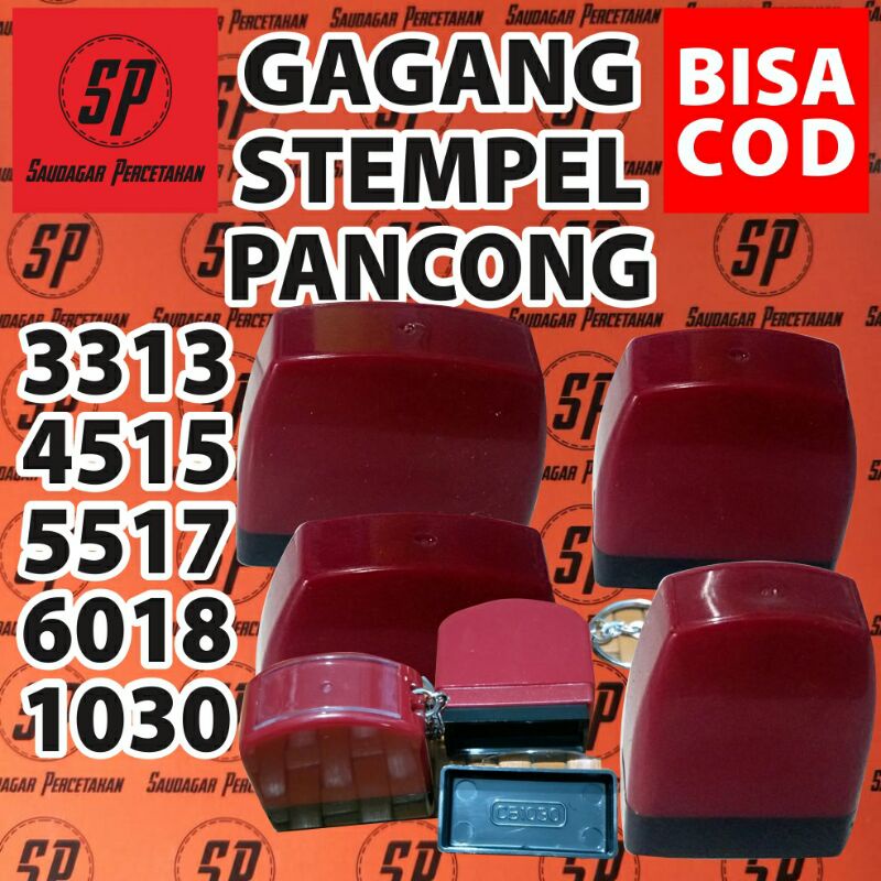 

Gagang Stempel Flash / Warna 1030 3313 4515 5517 6018