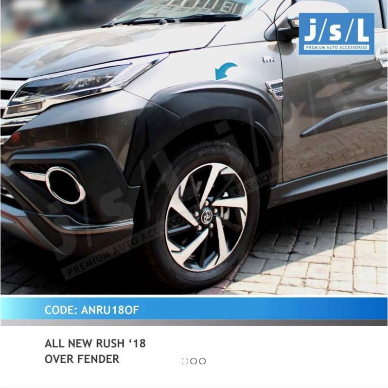 (GOJEK/GRAB/GOCAR/GRABCAR) ALL NEW RUSH 2018 2020 2021 OVERFENDER OVER FENDER SPARKBOARD SPARK BOARD