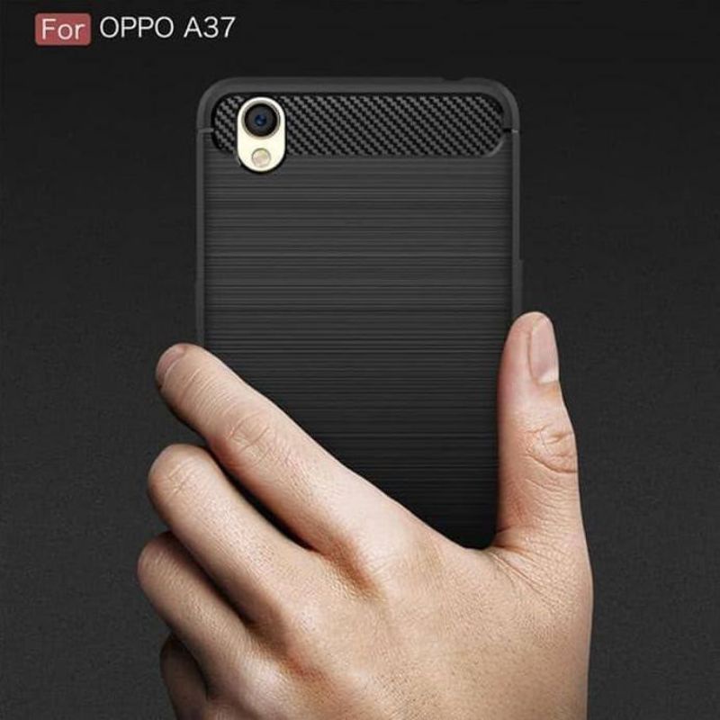 Case oppo A3S/ A37 Neo 9/ A12/ A5S/ F9/ A7/ Realme 2/ U1 fiber carbon