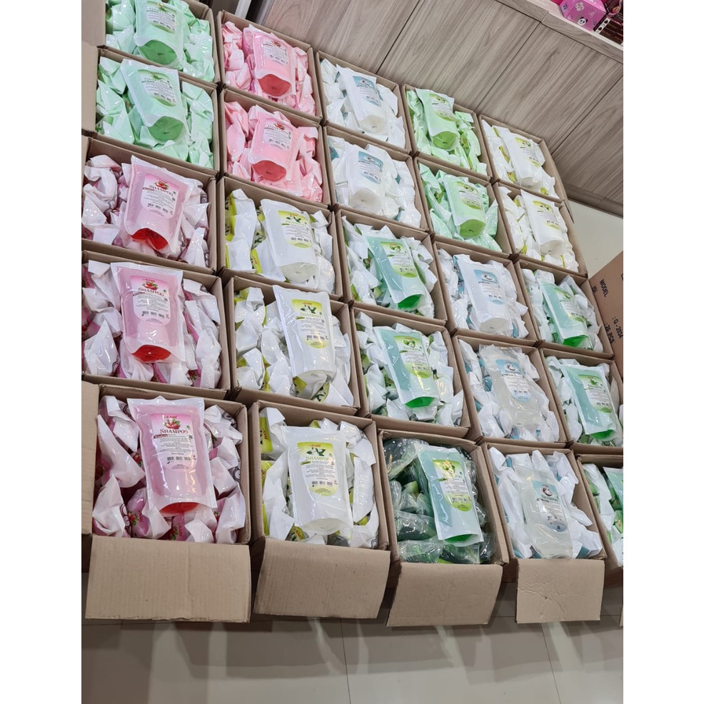 SARI - SHAMPOO POUCH REFILL UKURAN 1L BPOM