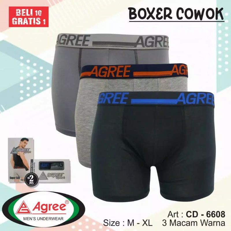 SIAP KIRIM (UNTUK 1PCS) CD/Celana Dalam Pria  Dewasa Agree Sport Brief By Golden Nick