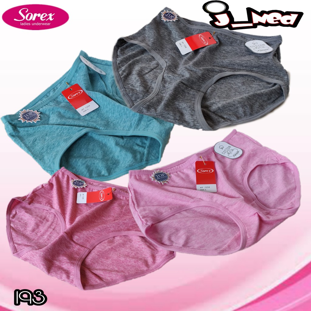 J193 CD WANITA SOREX CELANA DALAM WANITA SOREX COTTON RICH CELANA DALAM SOREX