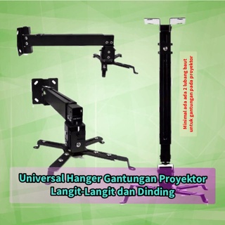 Ceiling Mount Universal Hanger Braket Bracket Proyektor Projector