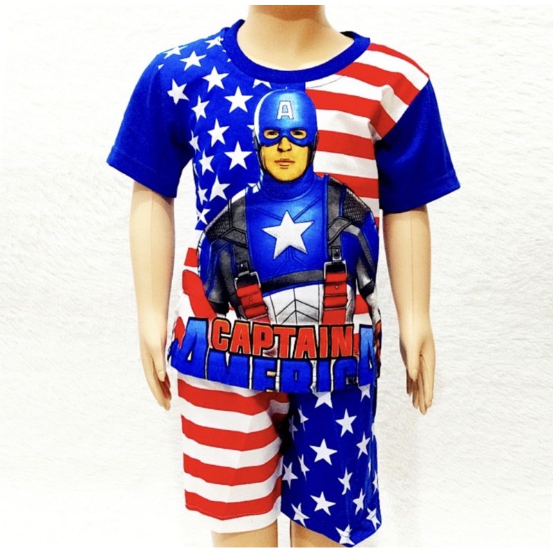 STELAN KAOS ANAK CAPTAIN AMERICA