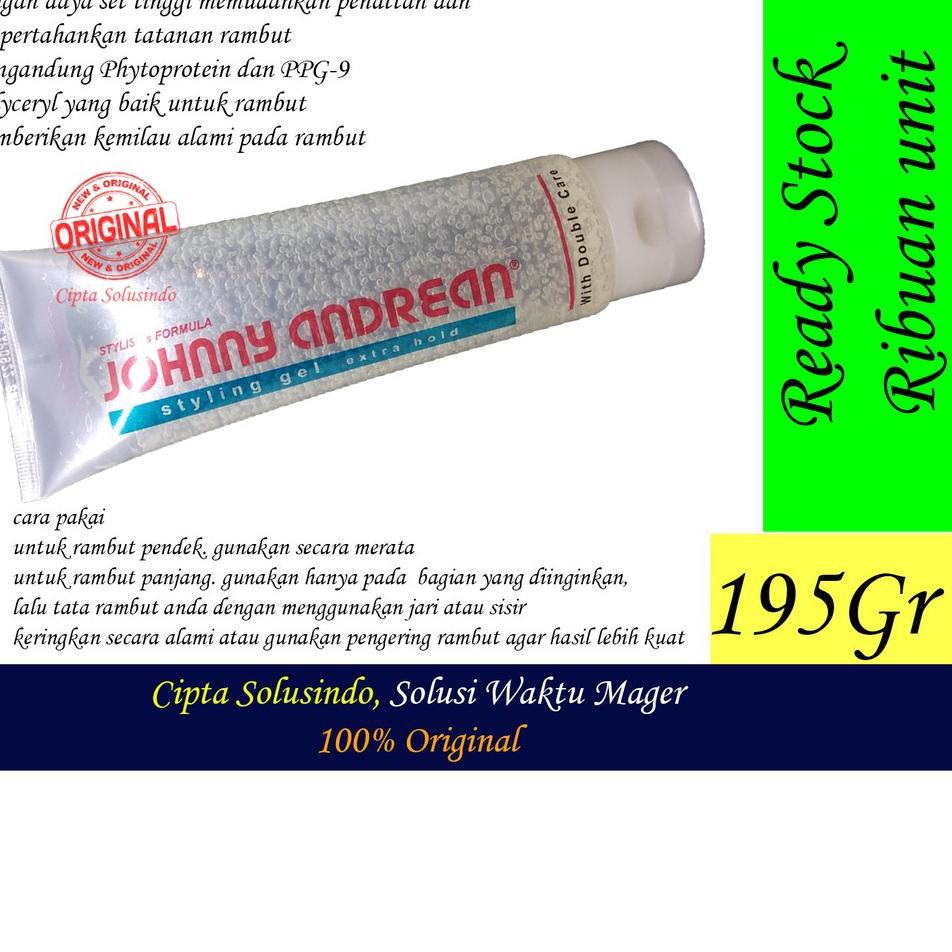 Jual Paling Berkualitas Hair Gel Johnny Andrean Styling Gel Extra