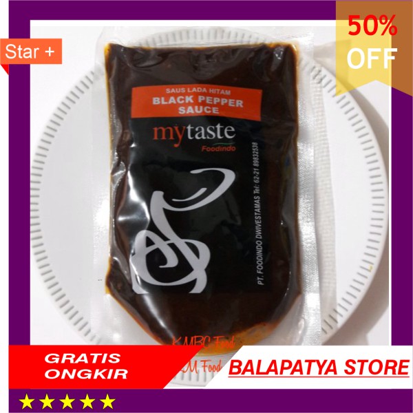

TERLARIS !!! Saus Lada Hitam My Taste - Black Pepper Sauce 500 gr