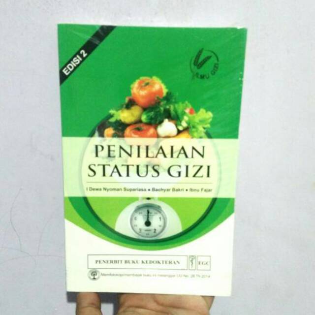 Penilaian Status Gizi Edisi 2 - I Dewa Nyoman Supariasa Buku Original HVS