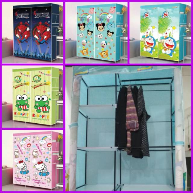 LEMARI PLASTIK PORTABLE Shopee Indonesia LEMARI PLASTIK PORTABLE Shopee Indonesia