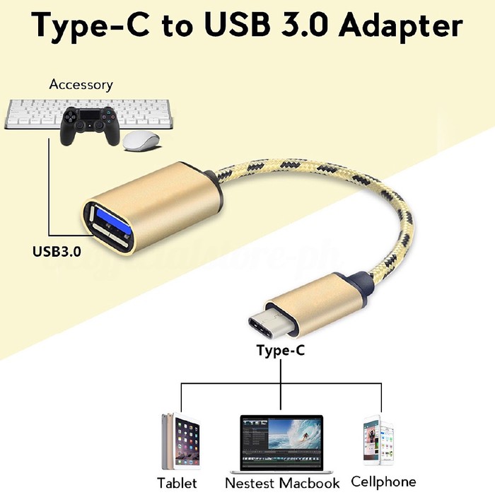 Type C OTG Adapter Cable USB 3.0 Kabel