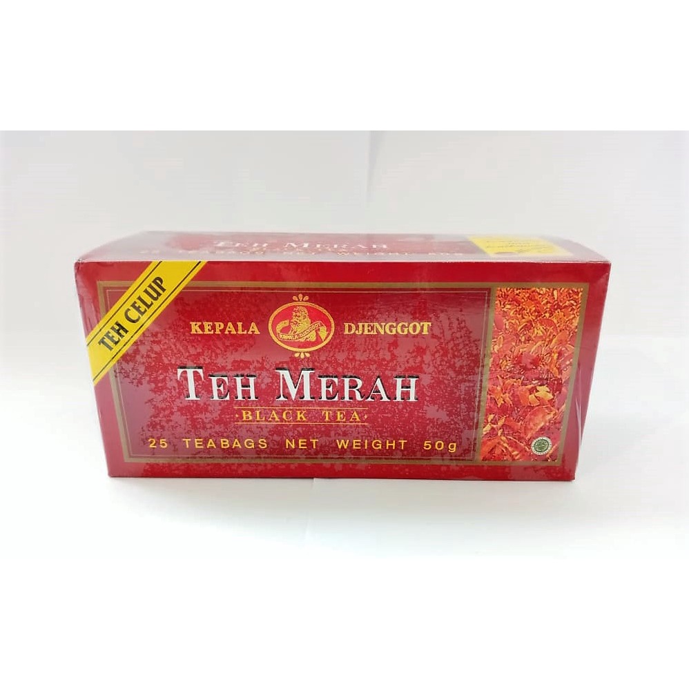 

KEPALA JENGGOT BLACK TEA 50 GR / TEH MERAH / 25 TEA BAGS BLACK TEA