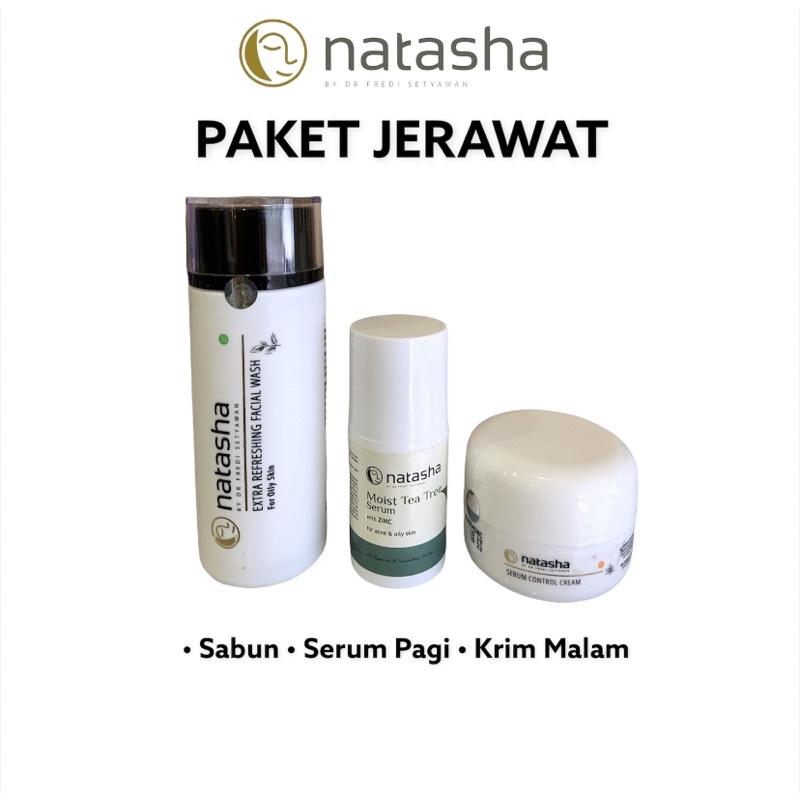 NATASHA SKINCARE KRIM JERAWAT PAKET