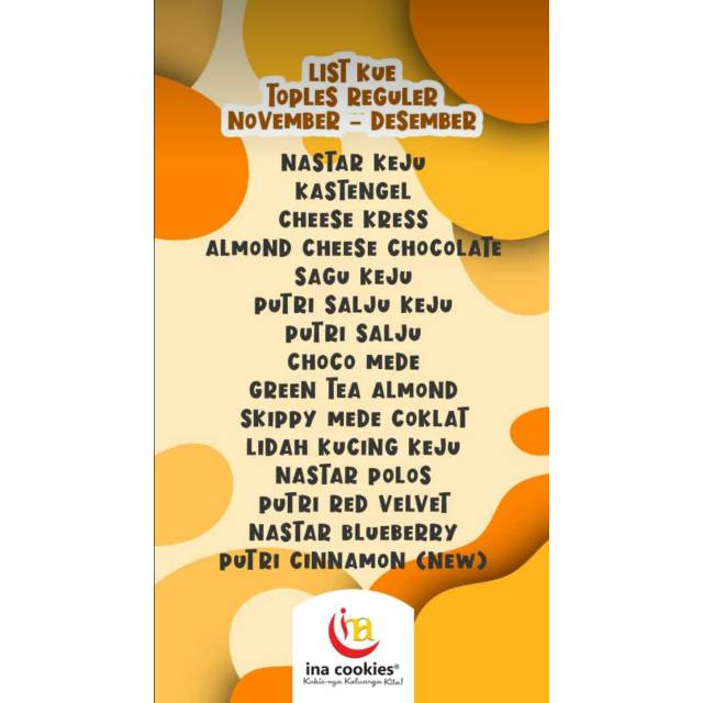 

List Toples Reguler