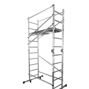 Krisbow tangga Scaffolding Multi Fungsi Aluminium 3 M