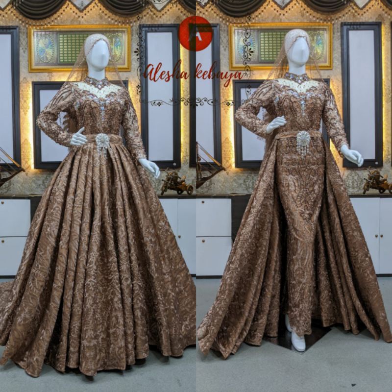 Gaun pengantin 2in1/Wedding dress