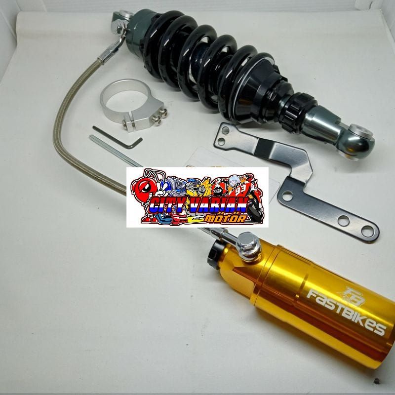 MONO SHOCK SATRIA FU 150 OLD NEW SHOCK TABUNG PISAH SHOCK STANDAR ANTSHOOP