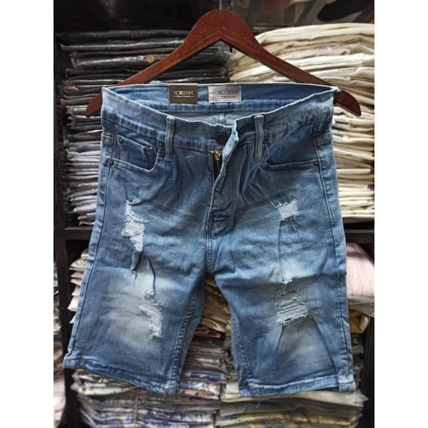 Celana Jeans Pendek Cowok/Pria | Celana Denim Pendek