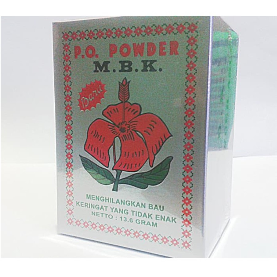 Bedak MBK Silver 1 Box Isi 12