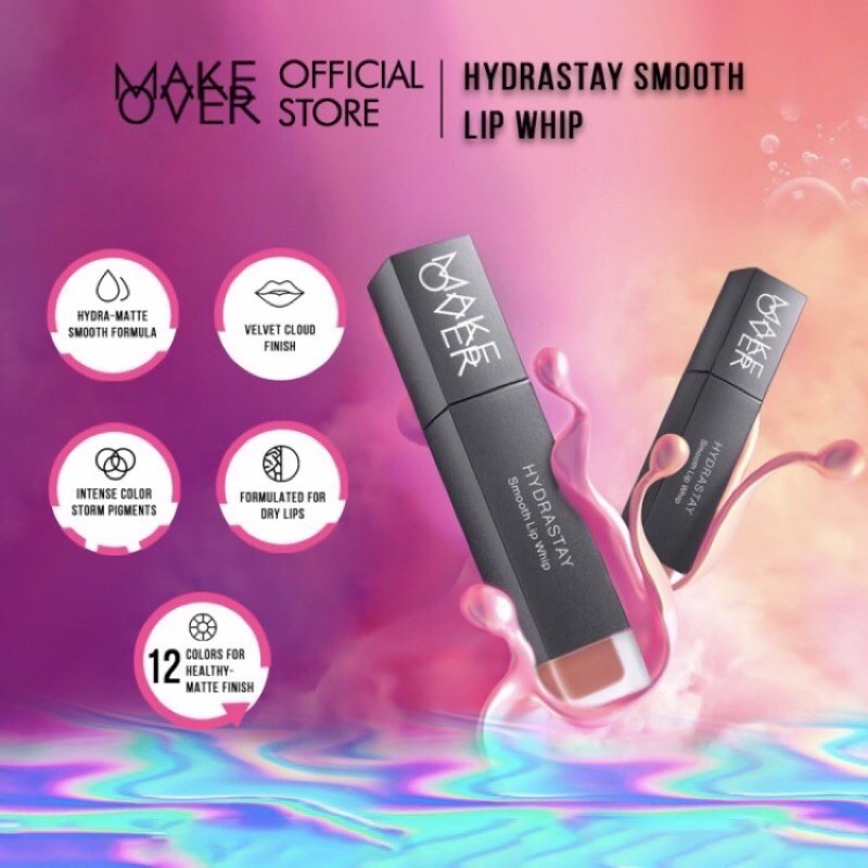 Make Over Hydrastay Smooth Lip Whip