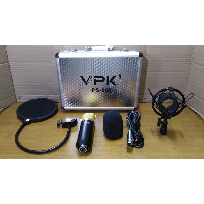 Mic Kabel Condensor VPK PS 608 Studio Recording