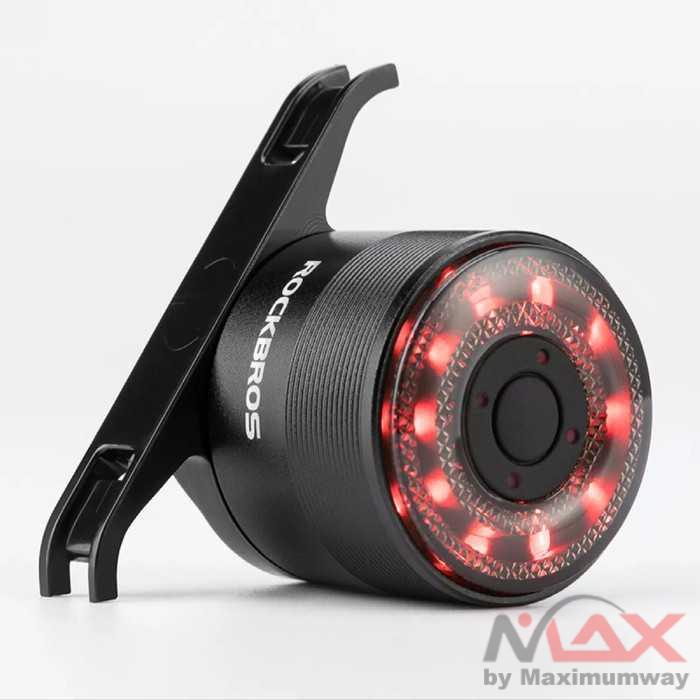 Rockbros Q1 Lampu Sepeda LED Taillight - TL907Q52 Warna Hitam