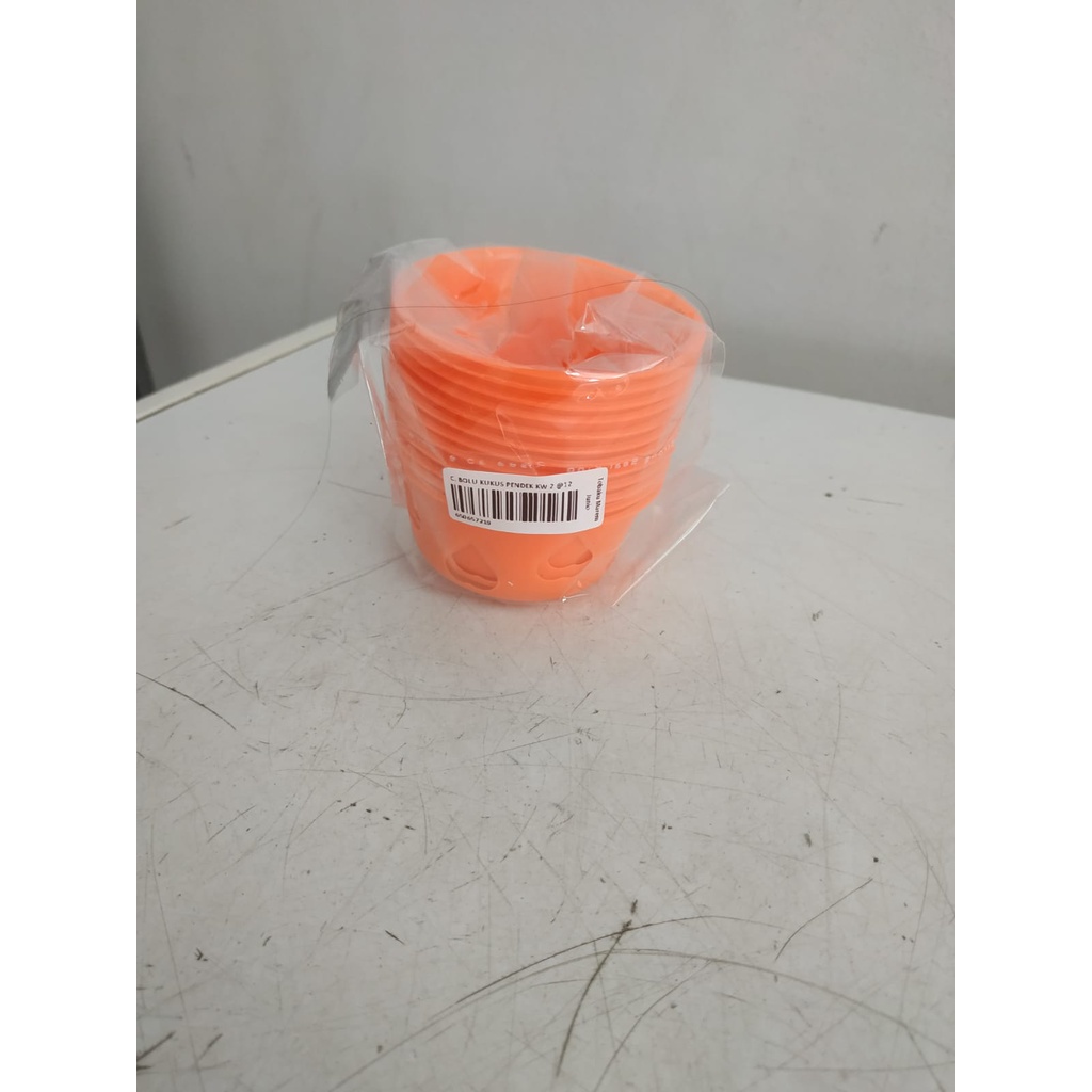 Cetakan Plastik Bolu Kukus Pendek Isi 12 Pcs