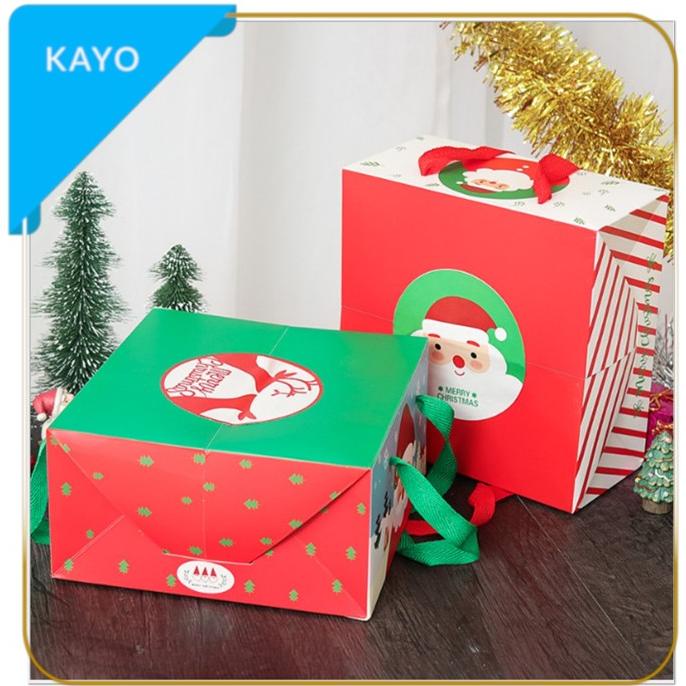 

KOTAK NATAL, KOTAK KADO NATAL, X'MAS SOUVENIR BOX, KOTAK KARTON CAKE
