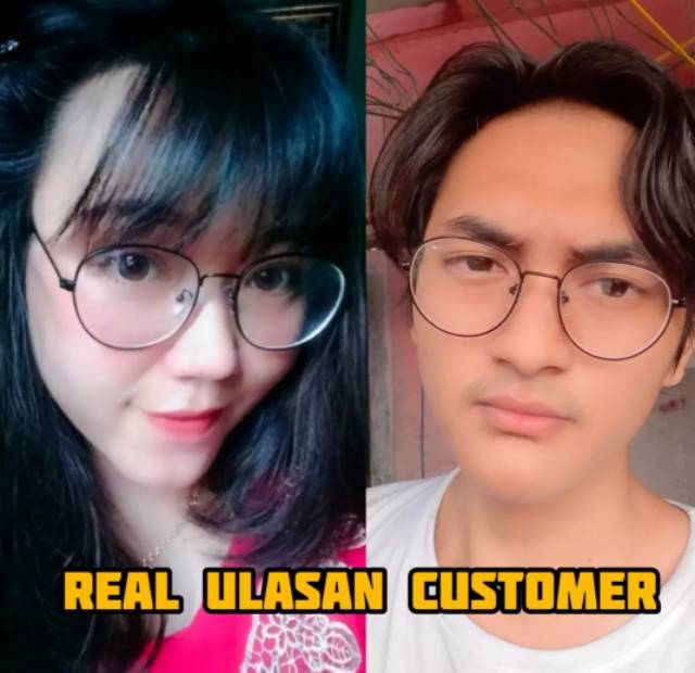 Kacamata PHOTOCROMIC MINUS oval frame besi korea pria dan wanita lensa minus terbaru rabun jauh