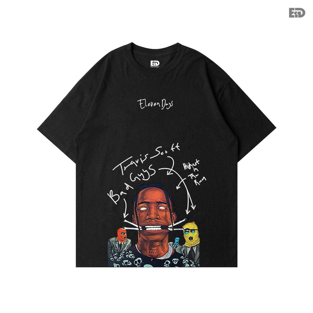 KAOS PRIA DISTRO OVERSIZE - KAOS BAND METALLICA H&M - KAOS METALLICA JUSTICE - KAOS ACDC - KAOS OVERSIZE - KAOS PRIA WANITA COWOK DISTRO MURAH-TRAVIS SCOTT