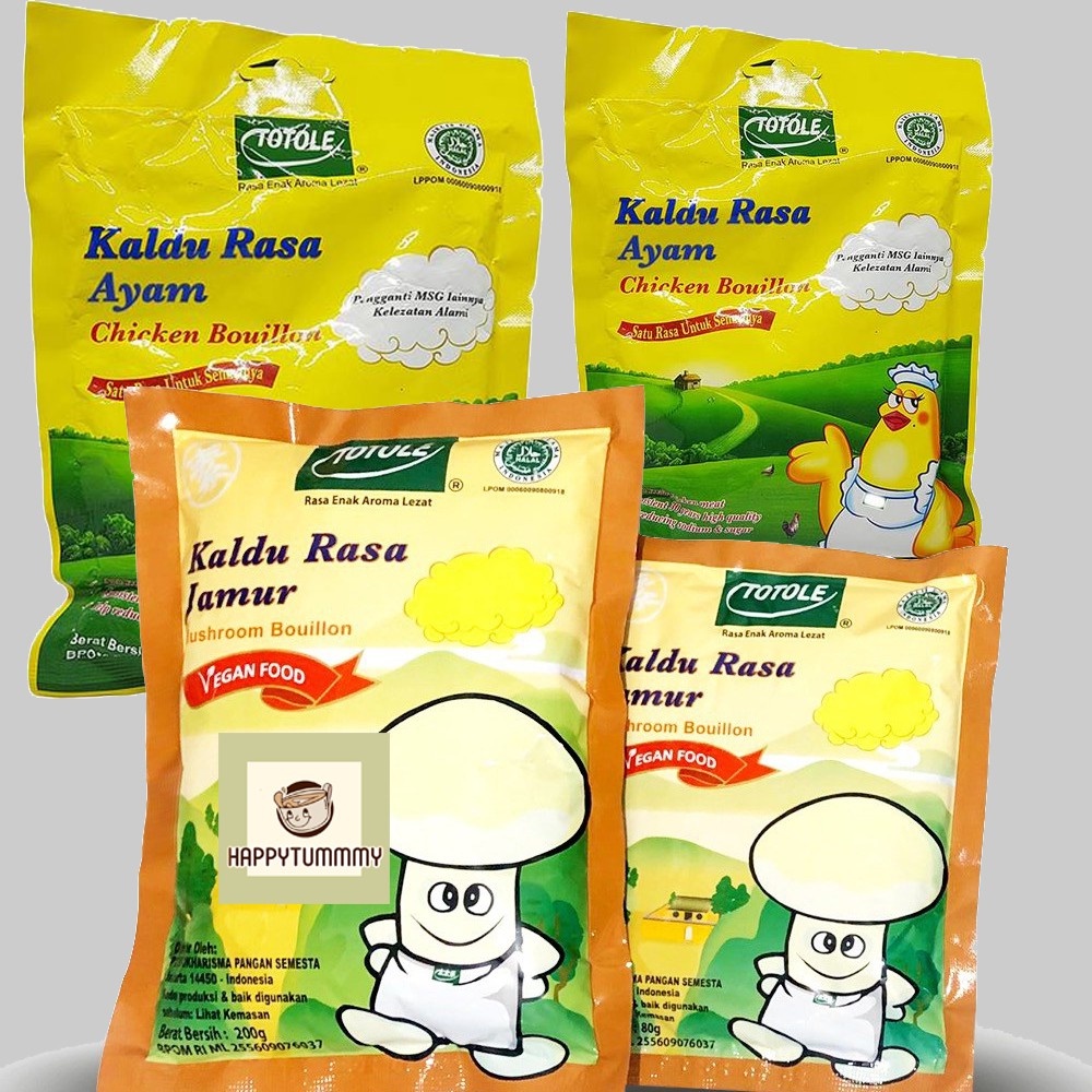 

Totole kaldu ayam dan jamur 40gr / 80gr / 100gr / 200gr Halal Promoo murah