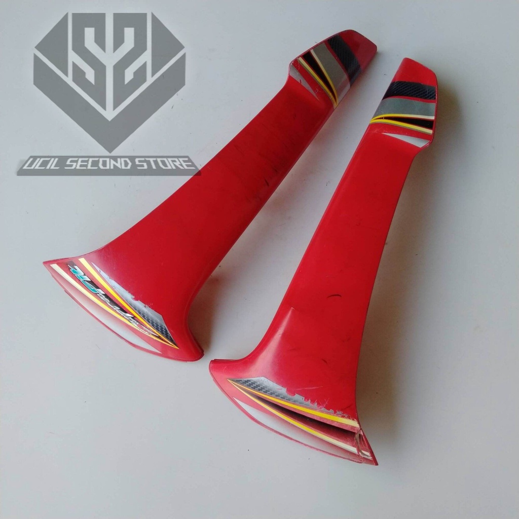 SAYAP LUAR SUPRA FIT NEW MERAH ORIGINAL SAYAP SUPRA FIT NEW FIT X S SEKEN ASLI ORIGINAL