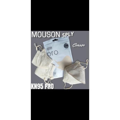 MASKER KN95 MOUSON PRO 5PLY ISI 10PCS PREMIUM MASK