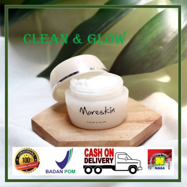 Moreskin Clean And Glow - Moreskin Glow Nasa