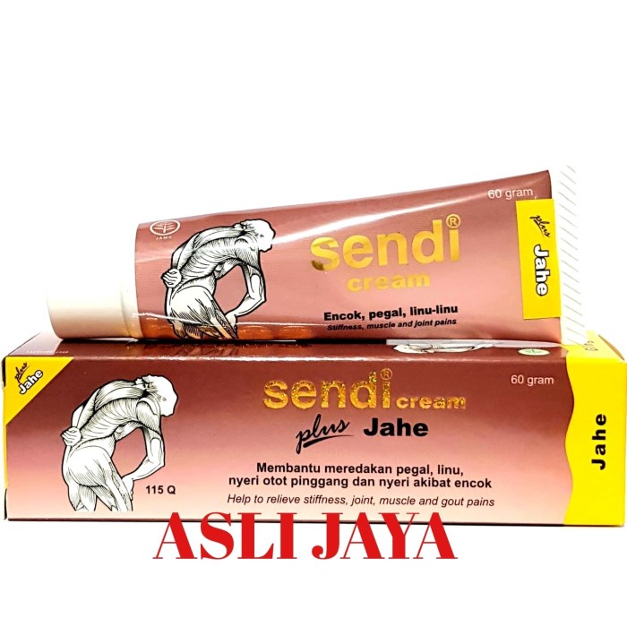 SENDI CREAM PLUS JAHE BERKASIAT