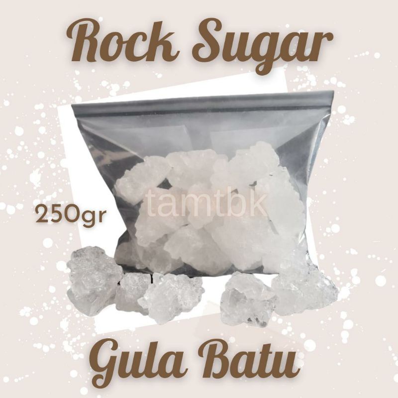 

Gula Batu Kristal Putih 250 gram