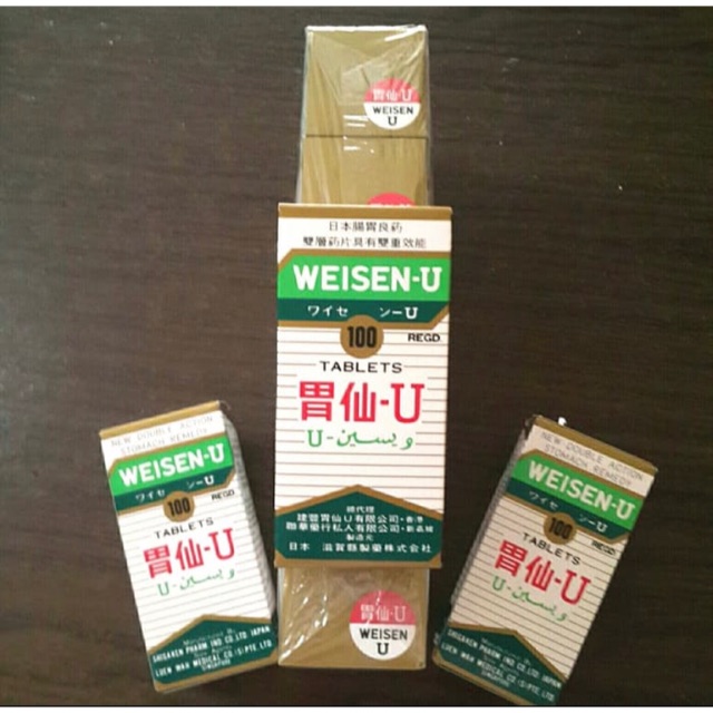 WEISEN U 100 TABLETS 100% ORIGINAL HONGKONG