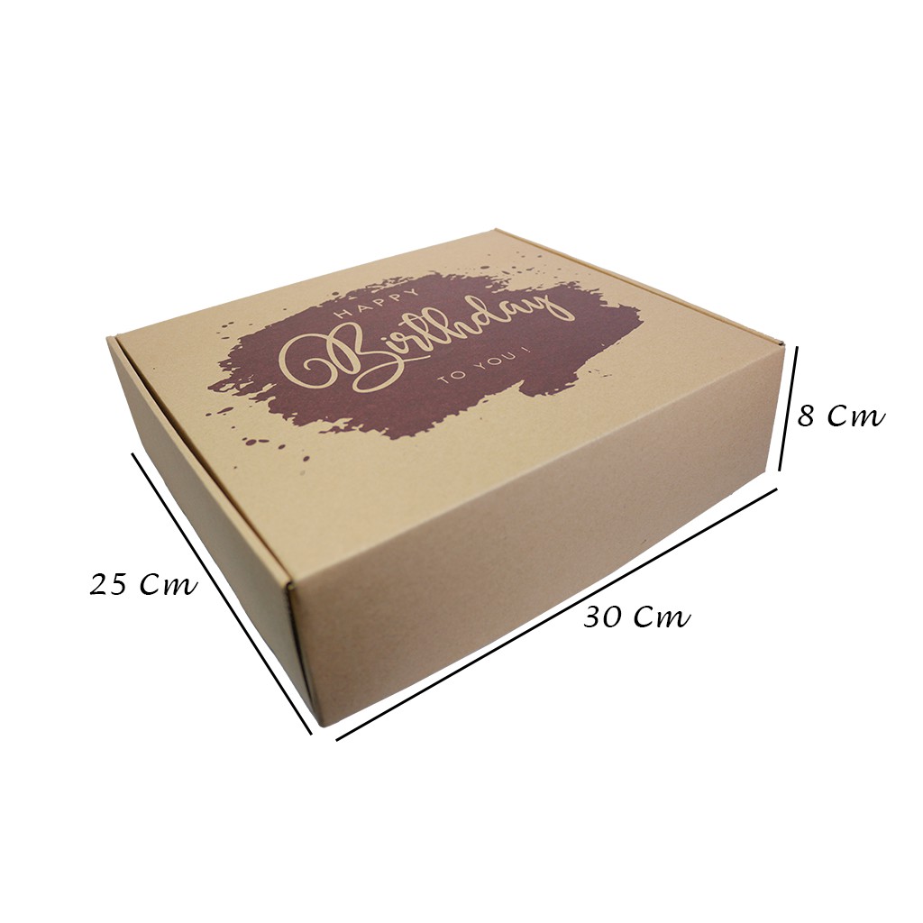 

Box Birthday Luar Dalam Siap Dipakai Earlock 30x25x8