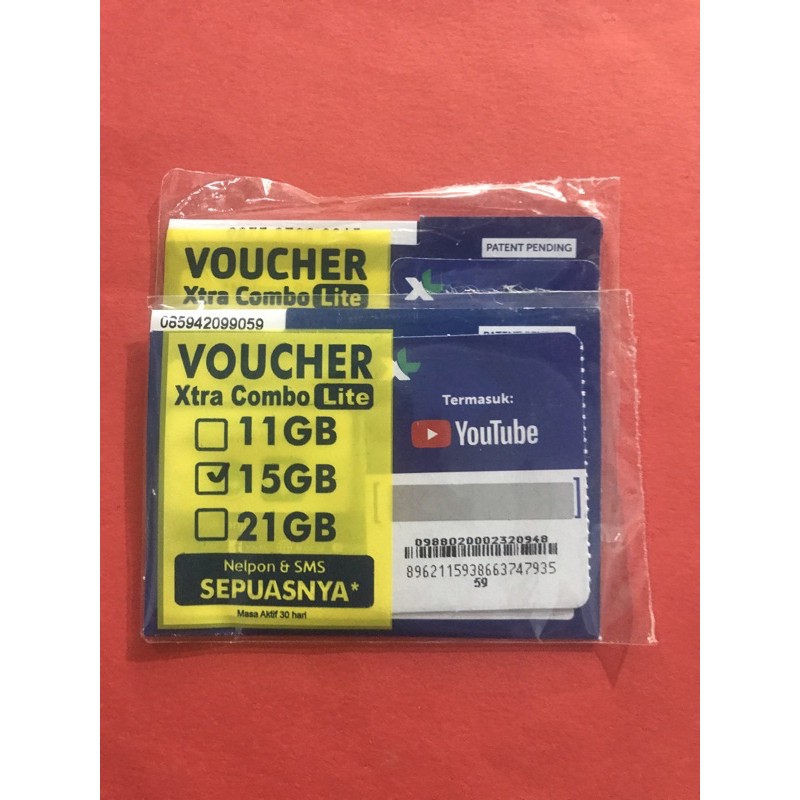 Perdana Xl Combo LTE 11GB/ 15GB/ 21GB+ UNLIMITED TURBO