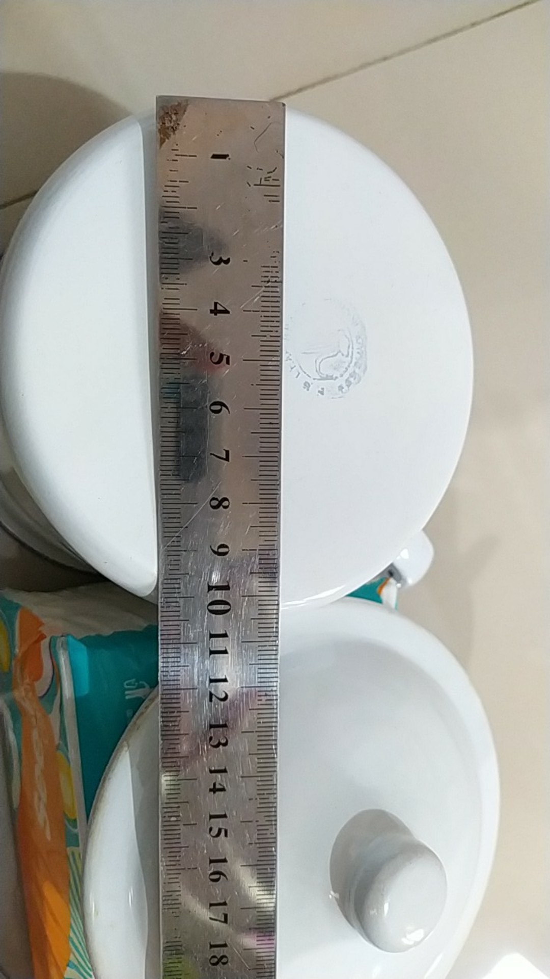 Mug Enamel Bunga 10cm Dan 12cm Mug Seng Mug Vintage