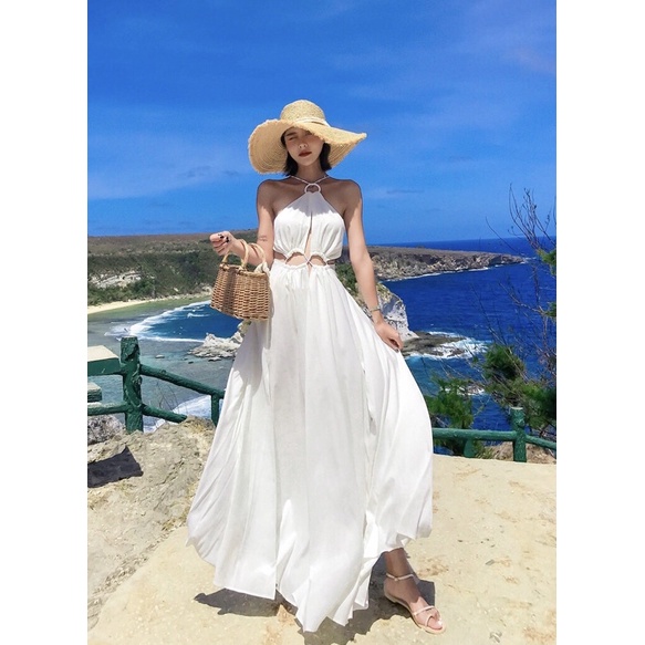 WHITE SUMMER / BEACH / PARTY DRESS