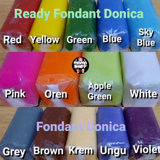 

Spesial Promo Fondant Warna Merk Fondx Sugar icing Gum Paste Hiasan Bahan Kue Ultah - PILIH WARNA