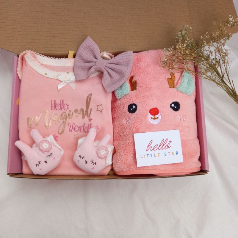 HAMPERS | Baby Hampers / Baby Gift / Newborn Hampers / Hampers Bayi / Kado Bayi / Kado Lahiran-Magical World 3-6m