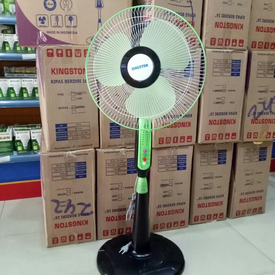 KIPAS ANGIN BERDIRI 16IN 16INCH 16 INCI KINGSTON STANDFAN MURAH BERKUALITAS