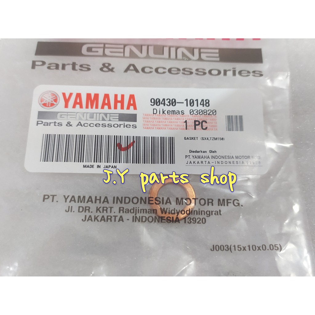 GASKET RING TEMBAGA SWITCH SWIT NETRAL NEUTRAL VIXION OLD LAMA BYSON KARBU FI INJEKSI ORIGINAL YGP 90430-10148