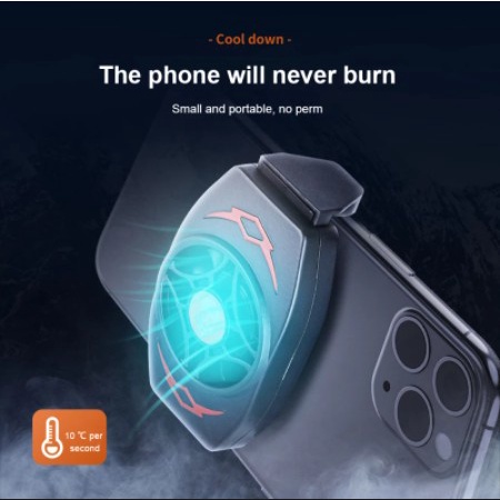 Mobile Phone Radiator Gaming Cooler Fan Kipas Pendingin