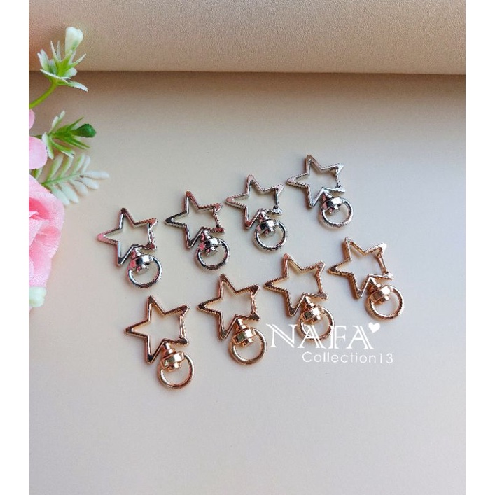 (1pcs) Kait Tas / Keychain Star