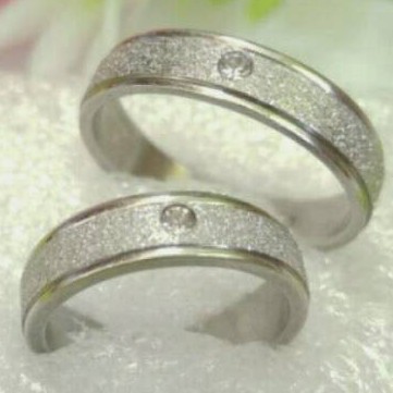 CINCIN TITANIUM / CINCIN COUPLE TITANIUM / CINCIN TITANIUM PASIR / CINCIN TITANIUM MATA SATU